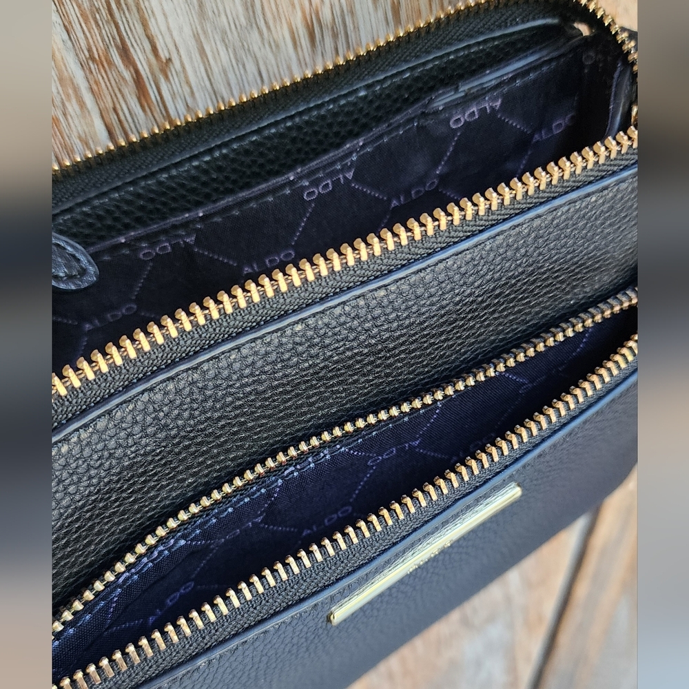 Aldo Ladies Black Crossbody Bag - Picture 7 of 9
